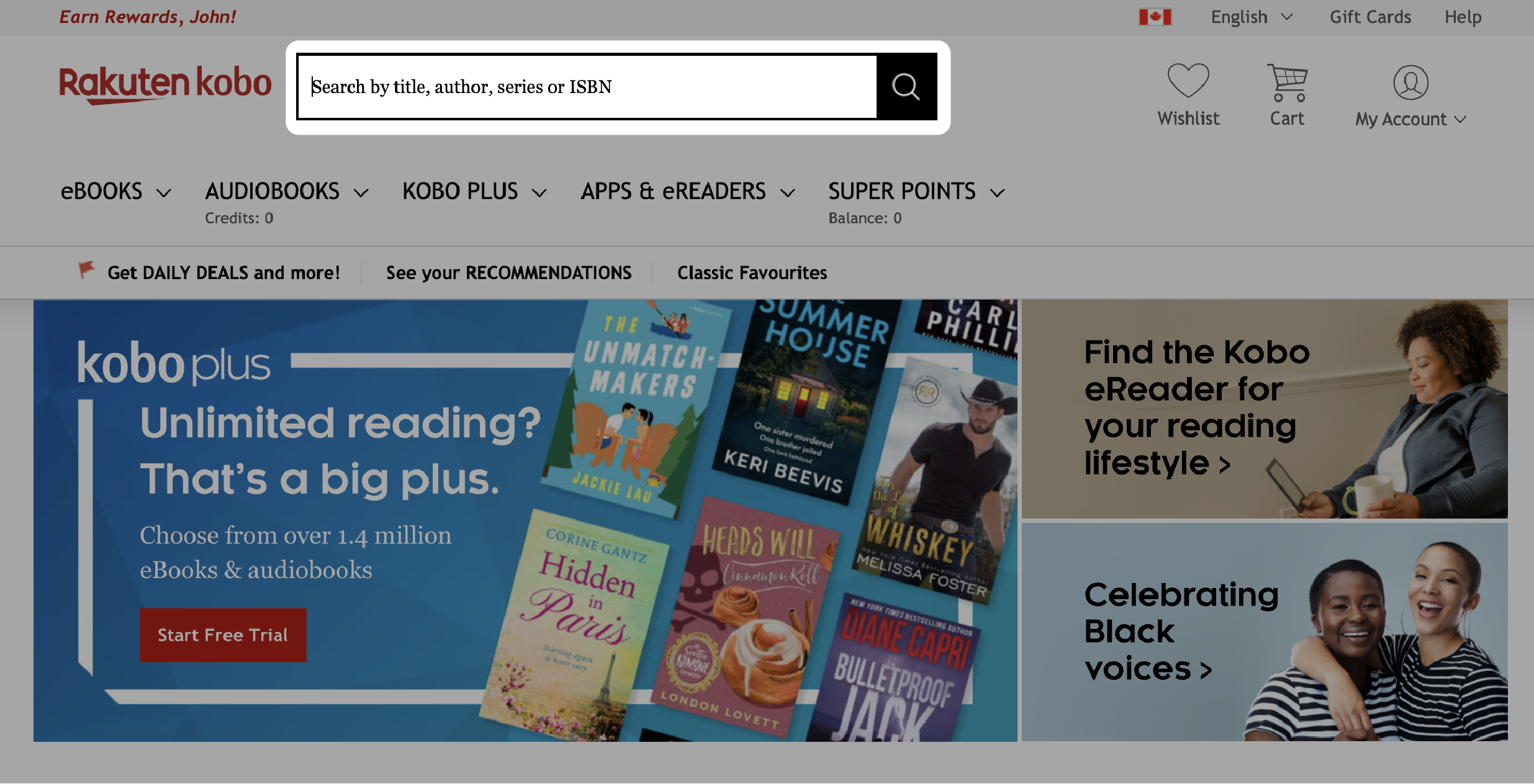 Find eBooks or audiobooks that can be purchased using a promo code