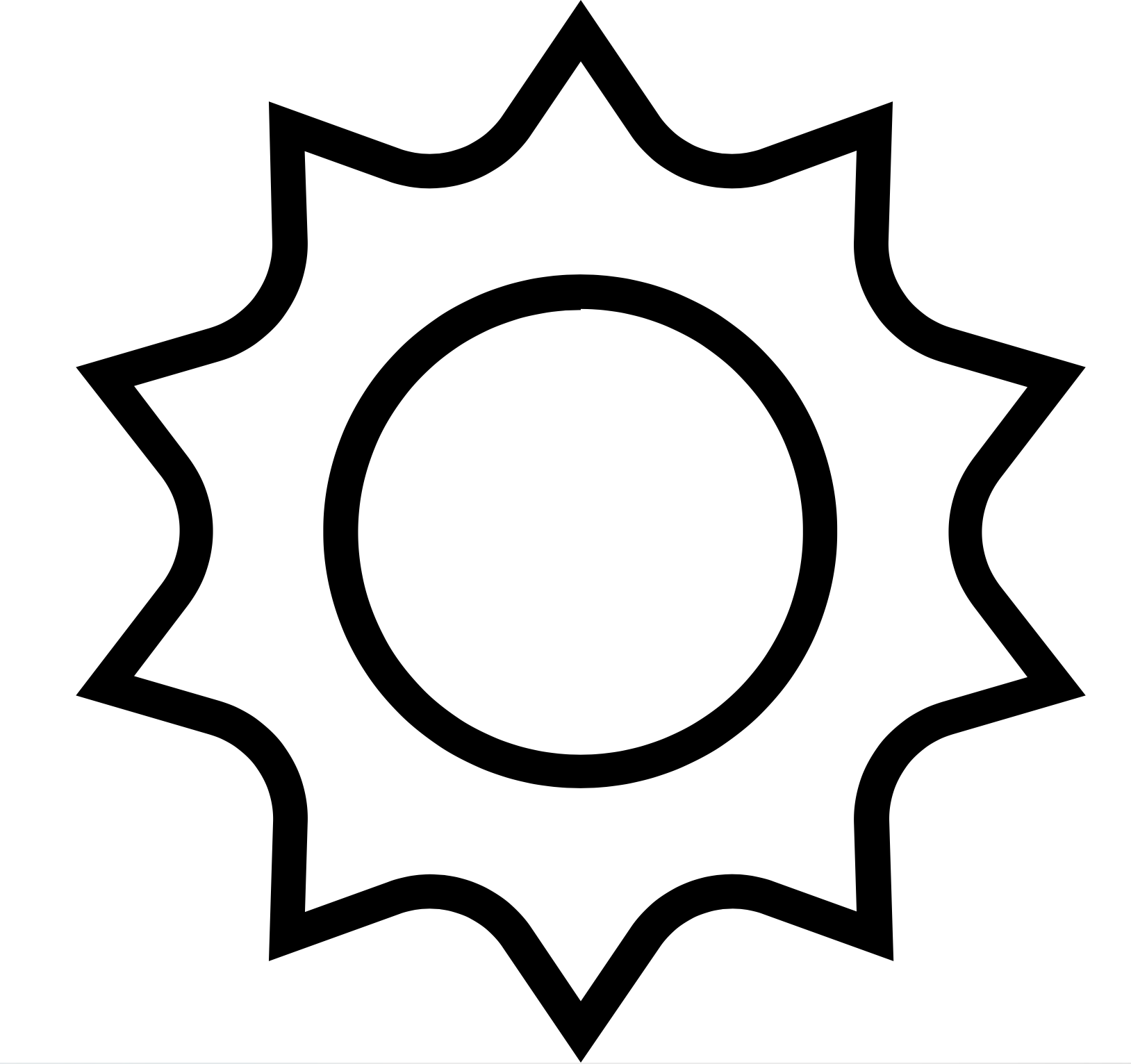 Sun icon