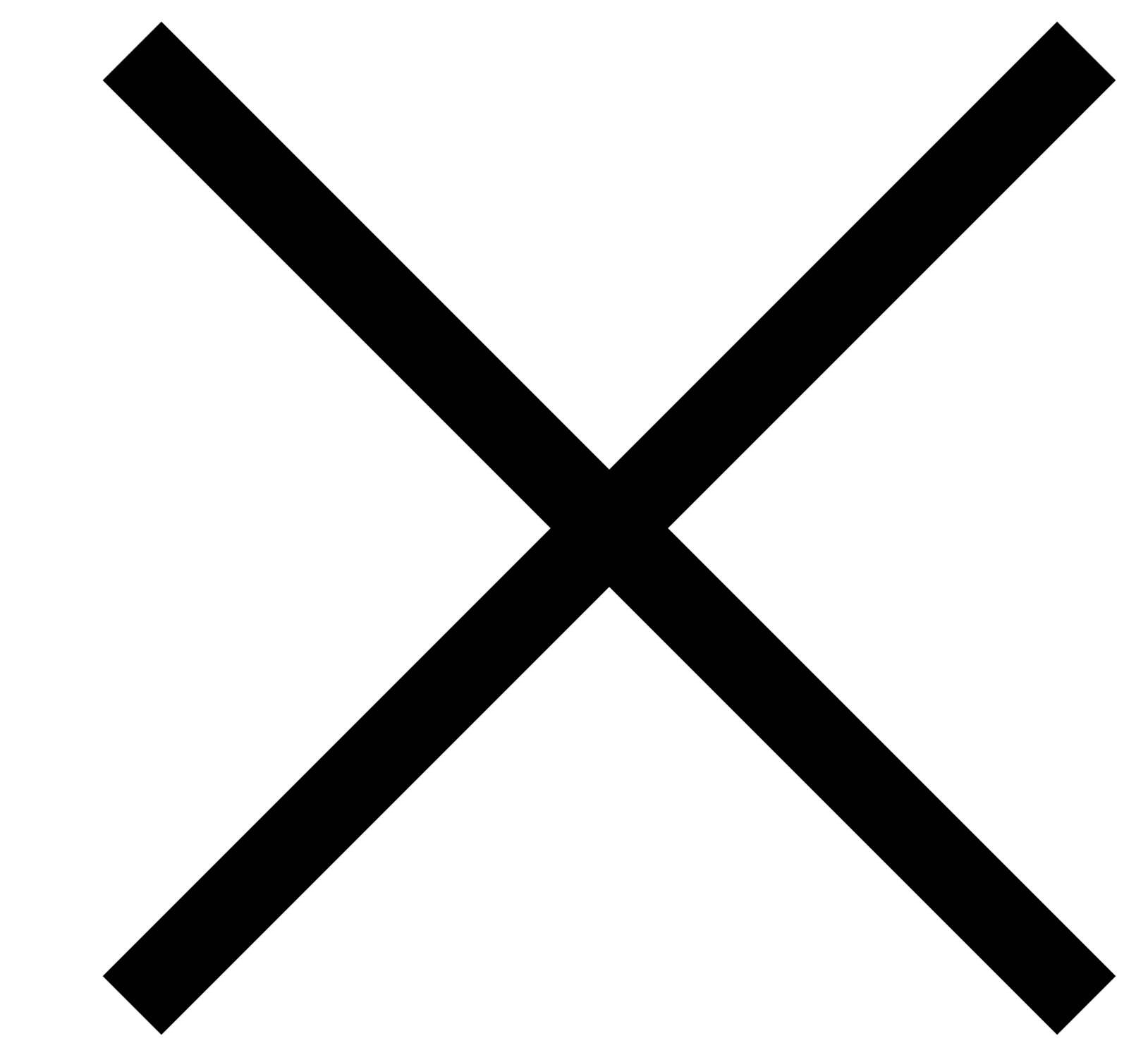 Icône X