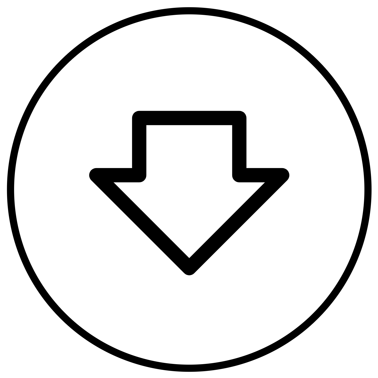 Download arrow icon