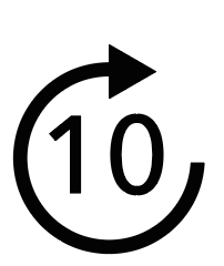 Pictogram volgende tien seconden