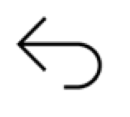 Go back arrow icon