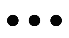 Three dots menu icon