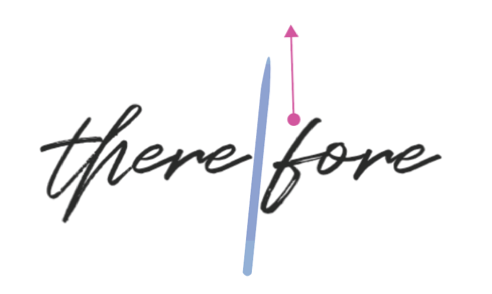 To translate the playful arrangement of the word "Therefore" with an arrow pointing up between "There" and "fore" into German, we can use a similar approach. In German, "Therefore" is "Daher." We can split it into "Da" and "her" with an arrow pointing up between them:

Da ↑ her