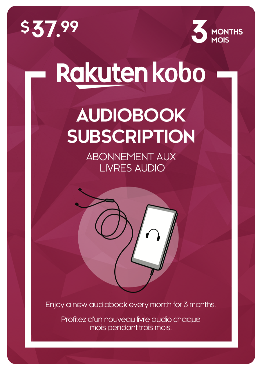 Kobo Audiobook giftcard.